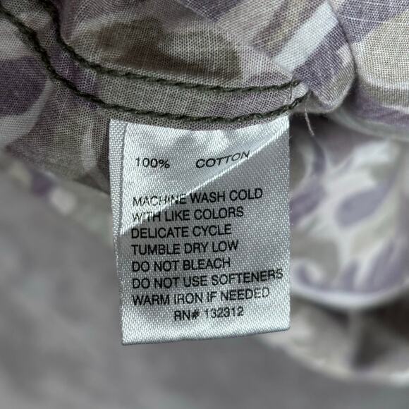 Howler Bros Leafy Camo Short Sleeve Shirt - Size Large - Picture 8 of 8